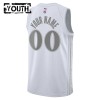 Camiseta Niños NBA Dallas Mavericks Personalizadas 2024-25 Nike City Edition Blanco Swingman
